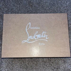 All black Christian louboutin sneakers low top, size 12.5 (45.5),